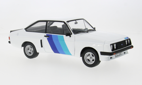 Ford Escort Mk.II RS2000 X-Pack 1977 White/Deco. - 1:18